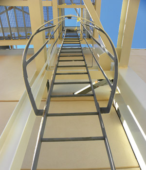 For schools like Valley View Elementary in York, Pennsylvania, some renovations include nonslip aluminum ladder rungs, especially in areas that may become slippery, even when maintained carefully.
