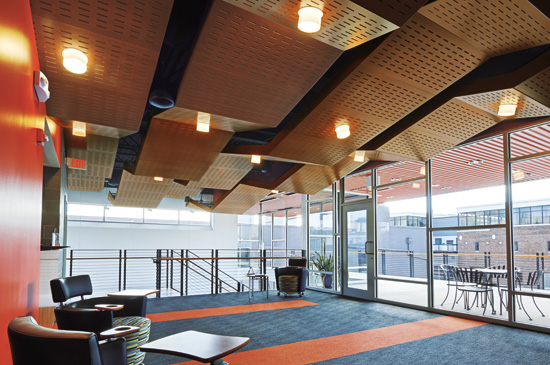 Ce Center Innovations In Acoustical Ceilings For Today S