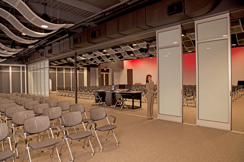 Interior photo of Snap-on Inc.’s Innovation Works facility.