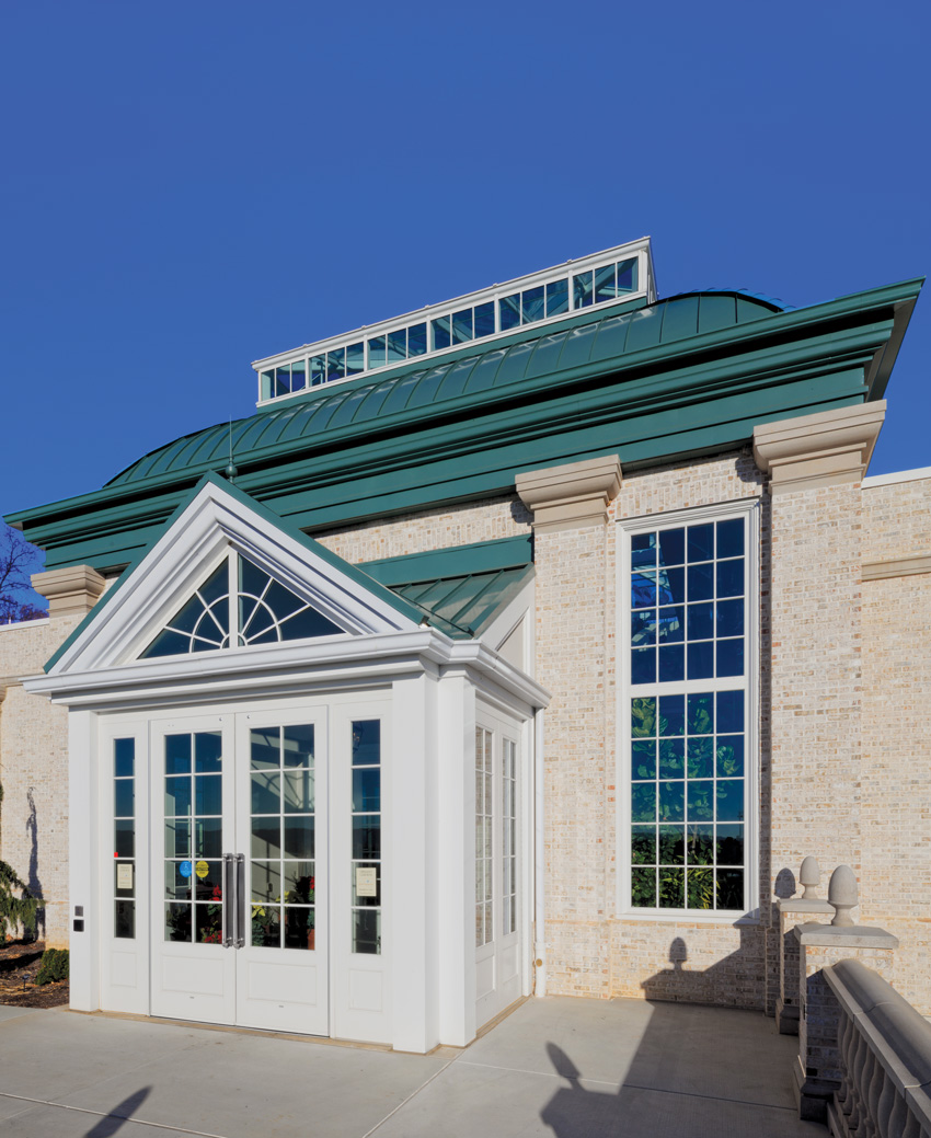 Photo of the Welcome Pavilion at Hershey Gardens in Hershey, Pennsylvania