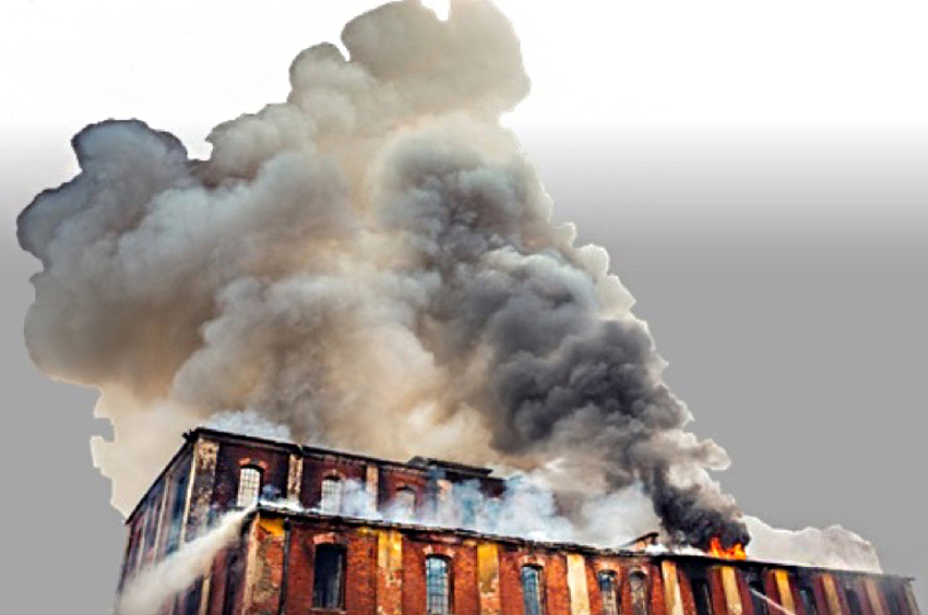 Superdome roof fire: Smoke, flames appear on top of New Orleans stadium 