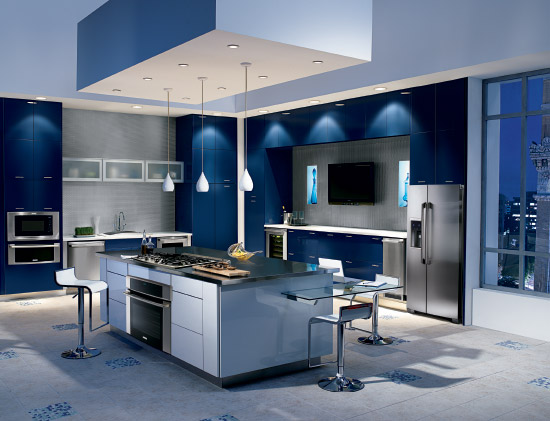 Cooking functions can be combined in a single appliance or separated into several built-in locations as needed to accommodate individual kitchen designs.