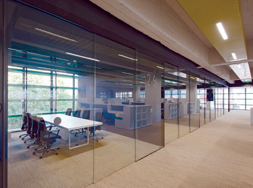 Ce Center, Sliding Glass Office Doors
