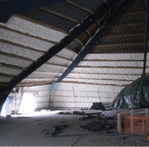 Open Cell Spray Foam Insulation in Commercial Buildings