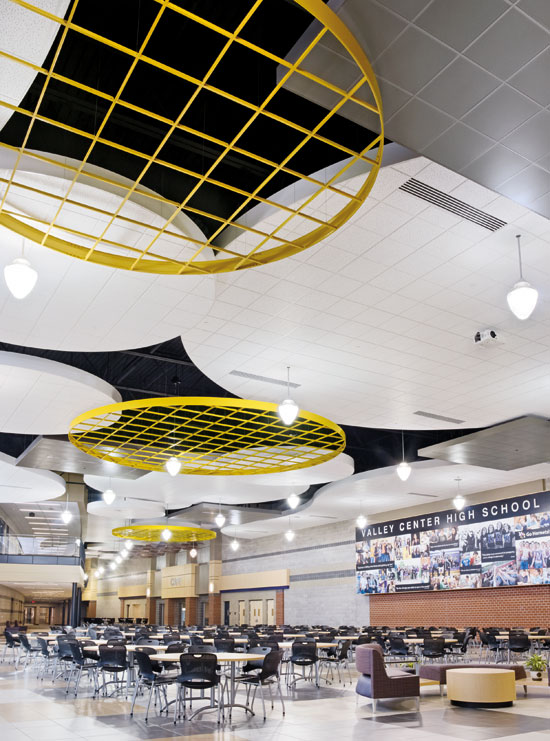 Architects and designers can control the visual appearance of ceilings and achieve excellent acoustic performance by understanding the many options available.