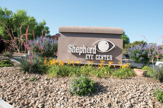 Under-counter washer-disinfector installed in Shepherd Eye Center, Las Vegas, Nevada, has several operating programs and ensures residue-free cleaning of instruments.
