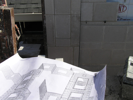 Modeling can help streamline the staging of a masonry job.