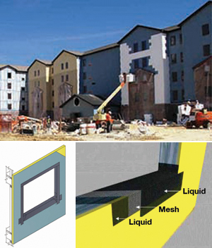 Combination Air and Water-Resistive Barriers  in Exterior Walls 