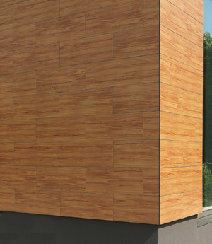 Rainscreens and other façades using panels of duromer HPL are effective for weather protection, while offering unique expression such as colors, patterns, and even the look of wood grain.