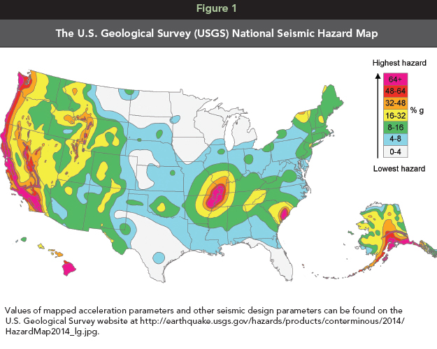 IBC Seismic Zone Map