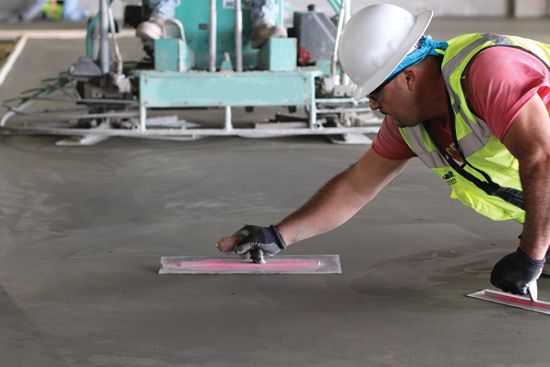 Rapid-drying concrete can be specified to reduce the presence of retained moisture in floors that can help eliminate mold concerns in schools. 