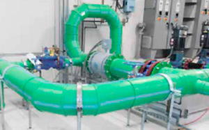 An Alaskan correctional facility used PP-R piping in sizes ranging from ½-in. to 12-in.-dia for: potable, water treatment, wastewater, hydronic and compressed air systems.