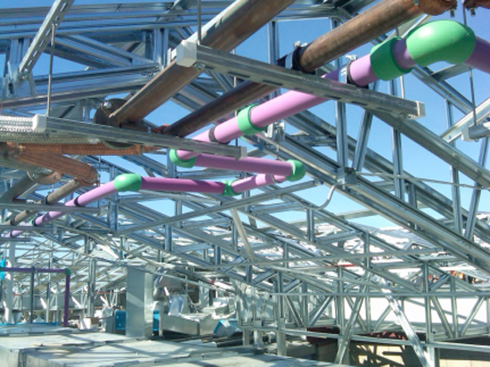 PP-R purple pipe is used for recycled, reclaimed and rainwater applications.