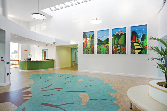 Selecting building products for education facilities that do not contain harmful chemical compounds or require extensive cleaning, helps create healthier indoor learning environments.