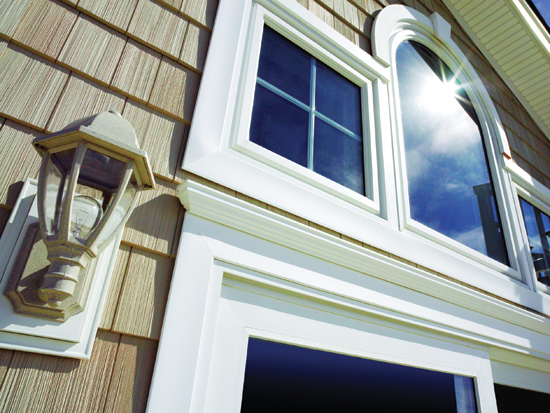 Windows and doors are commonly the first line of defense against wind and rain in openings in exterior walls.