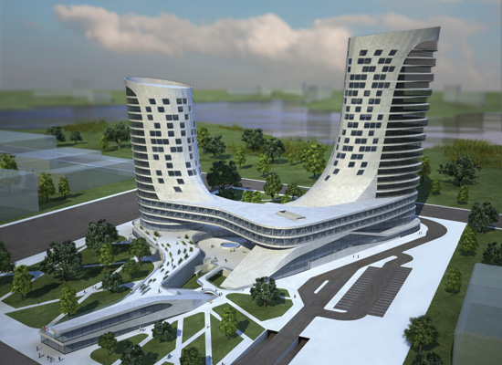 New York City-based GRO Architects is using building information modeling (BIM) to design the CNBM World Headquarters building in Bengbu, China. They are among a growing number of firms that are using BIM from the earliest stages of design through construction.
