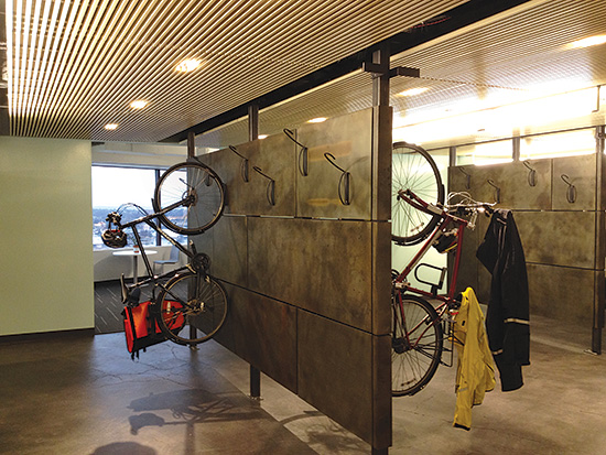 Wood Ceiling in New Relic Office