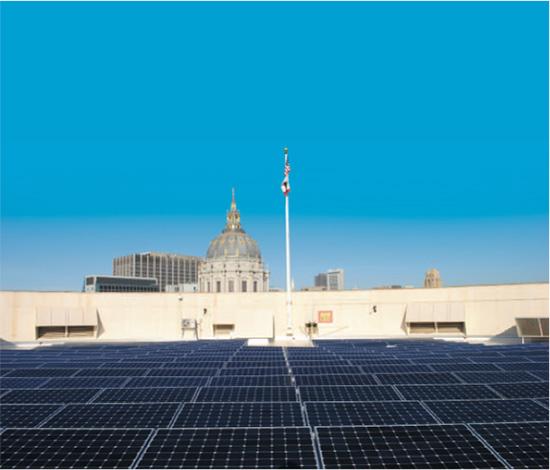 The 25,000-square-foot roof of the Louise M. Davies Symphony Hall in San Francisco was slated for a photovoltaic solar system. However, a deteriorating roof had to be addressed first.
