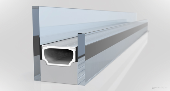  Hybrid spacers in insulated glass units produce notably better thermal performance results than aluminum or stainless steel spacers and are available in a wide range of colors to suit design needs. 