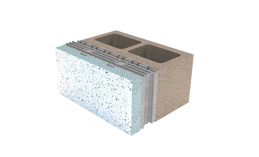 Insulated concrete masonry systems can have R-values of more than 16.