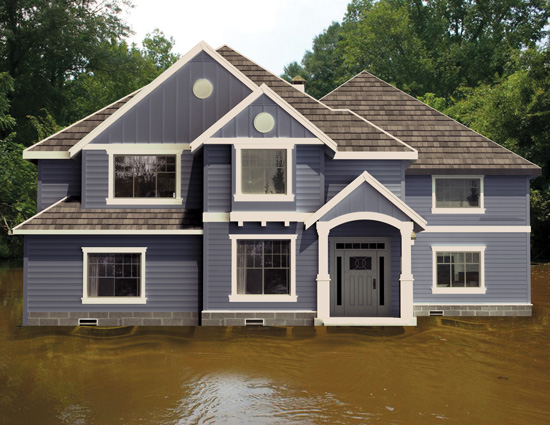 Extreme weather conditions, such as flooding, can cause significant problems for buildings unless they are designed and constructed to withstand them.