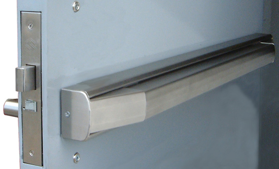  Certified and labeled door assemblies include heavy-duty latch/lock hardware and deadbolts in either horizontal or vertical locations, or both.