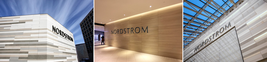 TRANSFORMING AN OUTDATED BUILDING INTO A SOPHISTICATED NORDSTROM RETAIL STORE