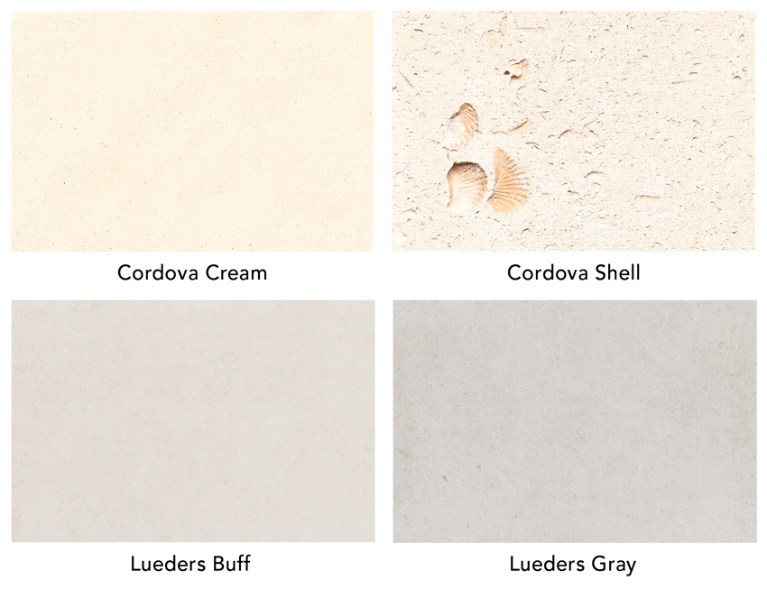 The variety of colors of Texas limestone allows for different patterns and design capabilities as shown here in Academic Building III at the University of Texas, San Antonio. 