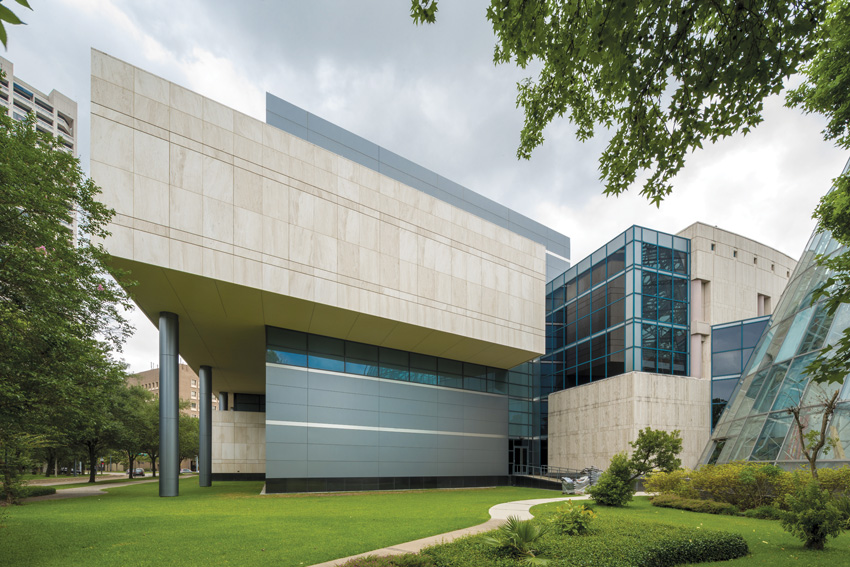 Photo of the exterior of the Houston Museum of Natural Science.