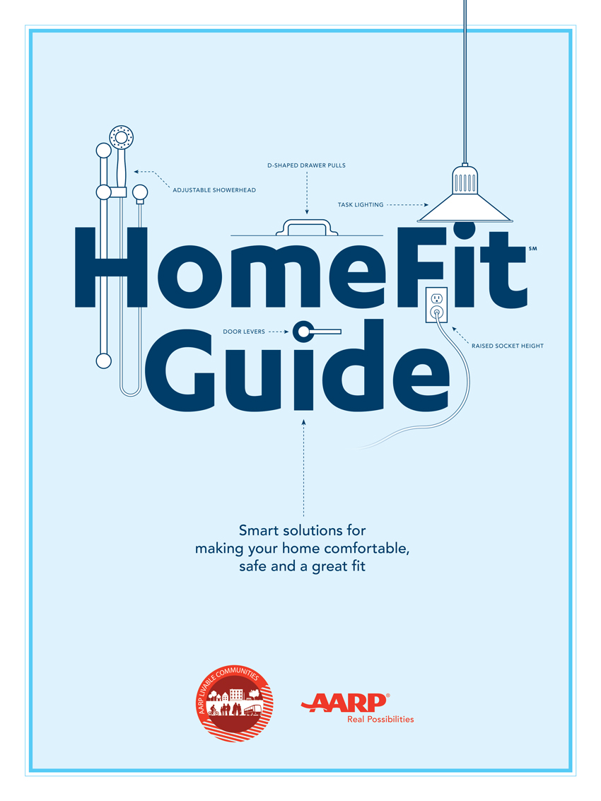 Cover of the AARP HomeFit Guide.
