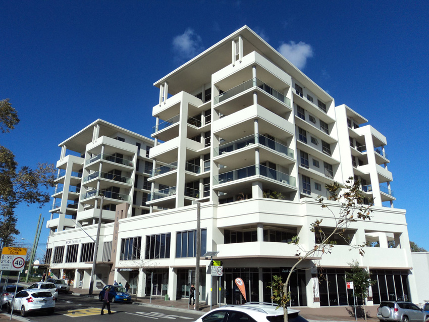 Photo of a concrete building.