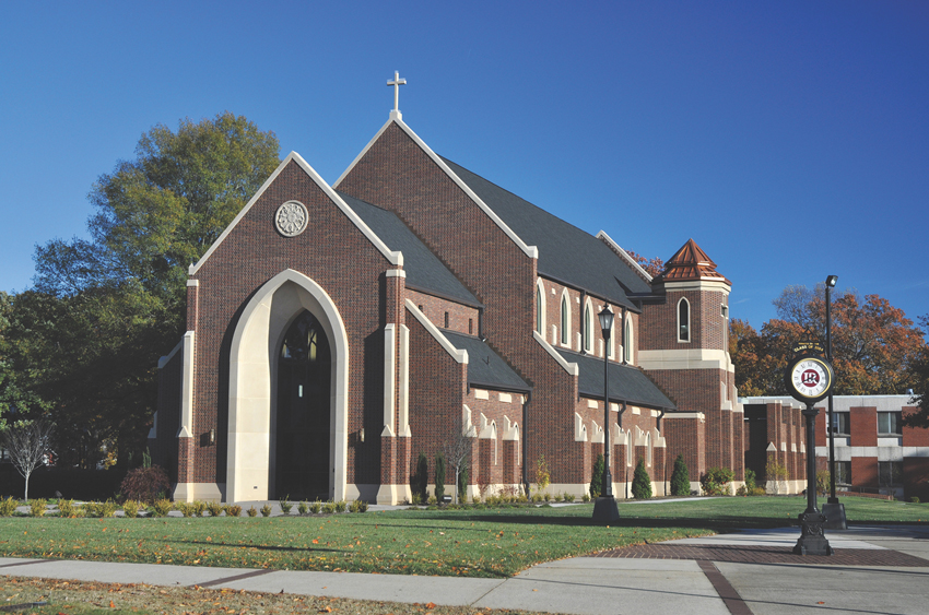 Photo of a church.