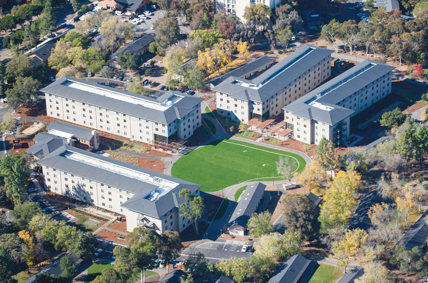 Photo of the Comstock Graduate Housing Project.