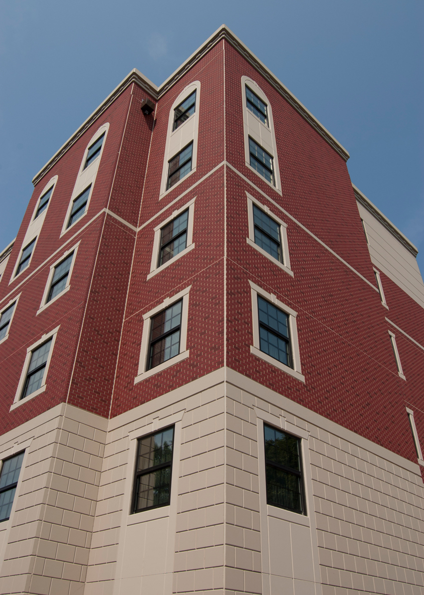 Photo of the residence hall at North Central College in Naperville, Illinois.