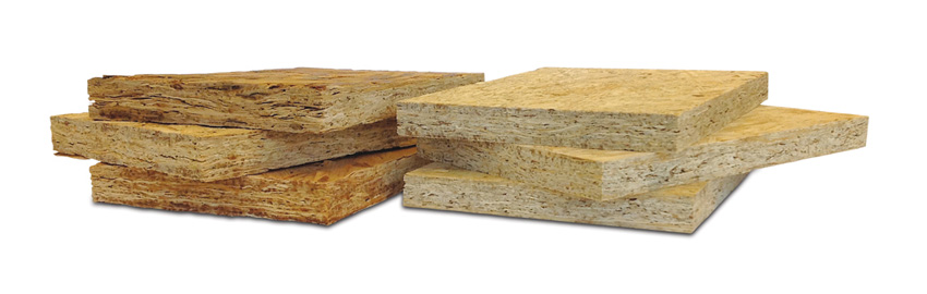 Photo of various wood samples.
