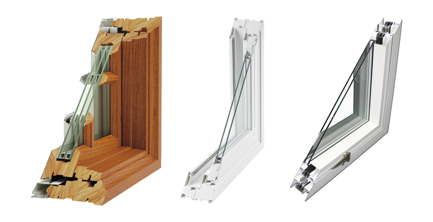 Various window components.