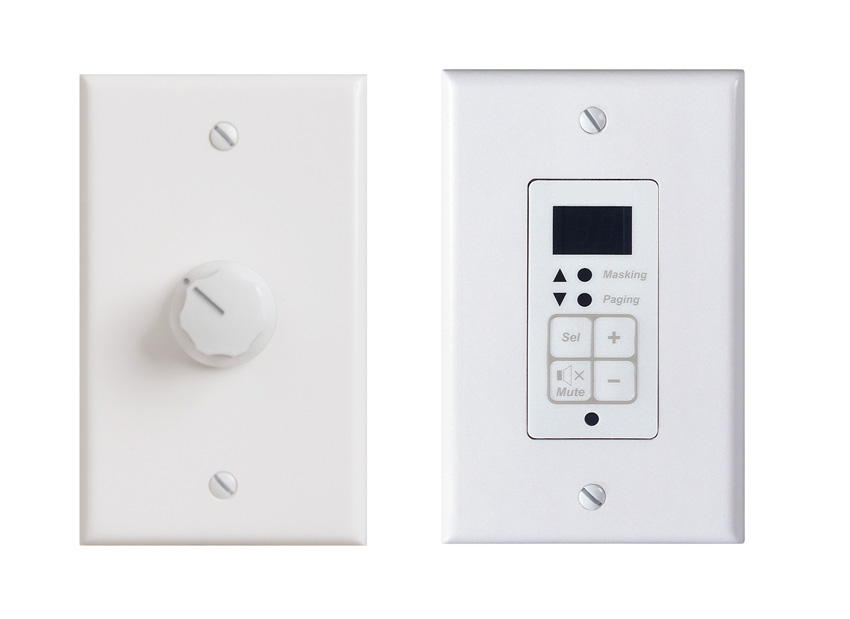 Photos of wall mounted sound control panels.