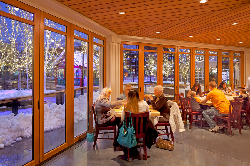 Interior photo of the restaurant.