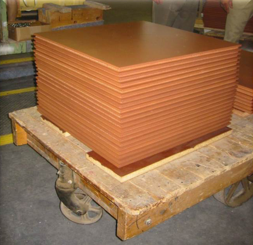 Wood prepared for construction.