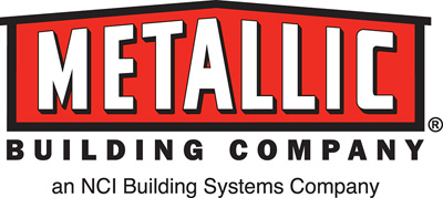 Metallic Building Company logo.
