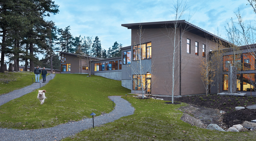 Exterior photo of the Peace Island Medical Center.