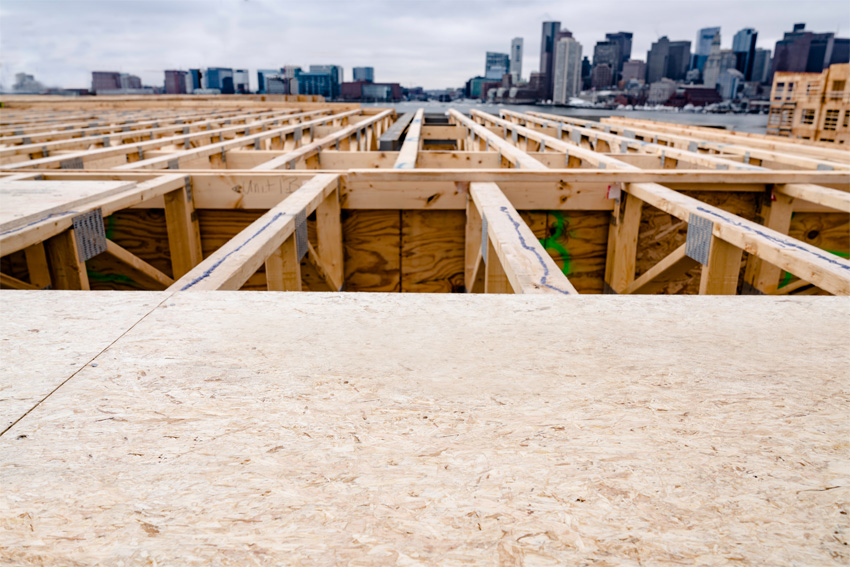 Floor under construction.