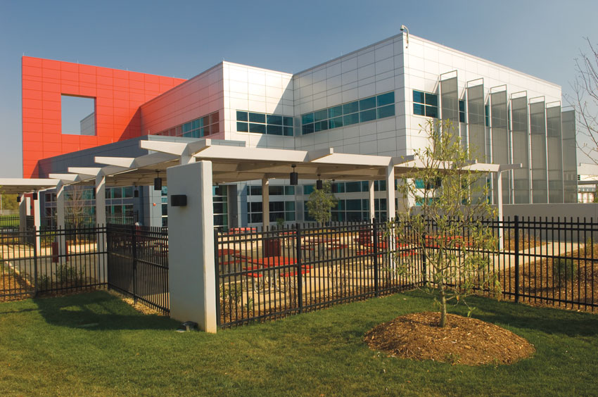 Exterior photo of Haughton Middle School.