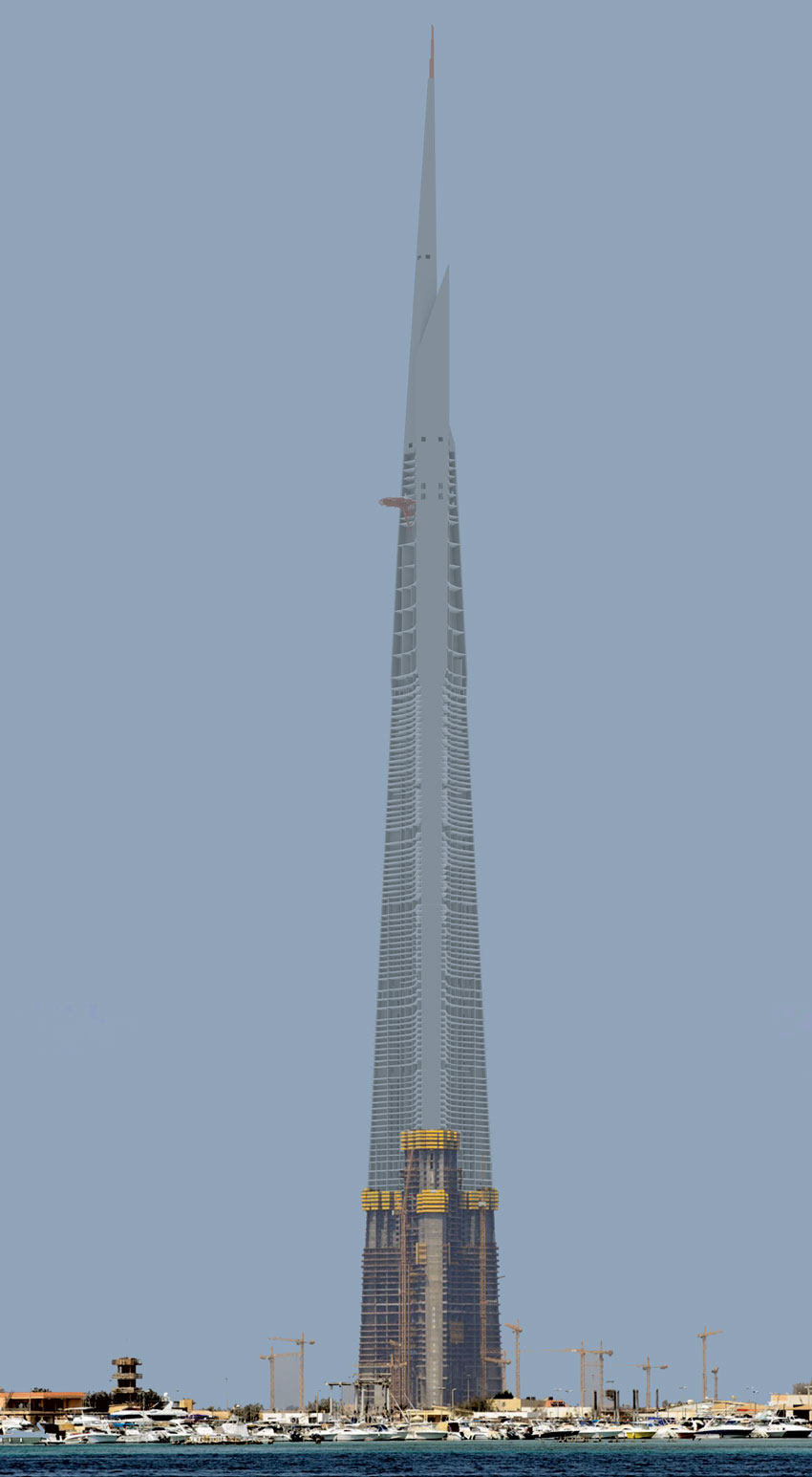 Image of Jeddah Tower.
