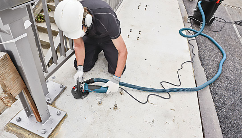 Photo of construction worker.