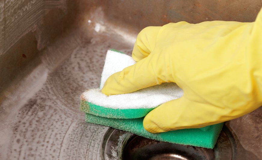 Photo of cleaning sink