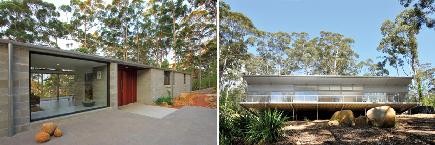 The Karri Fire House that is fire-protected from wildfires