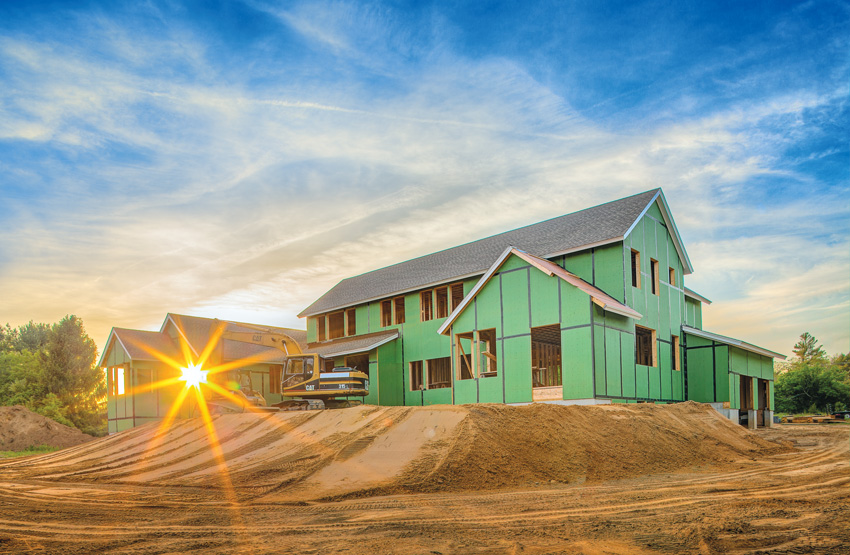 Wood-framed sloped roofs need to provide all of the same functions as exterior walls, if not more so, including weathering, thermal resistance, air barriers, and moisture control using vapor retarders and ventilation.