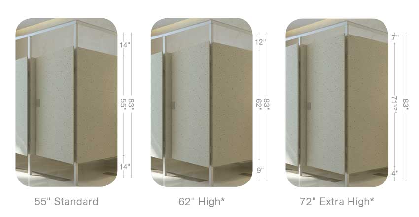 Photo of Photo of Toilet partitions in schools