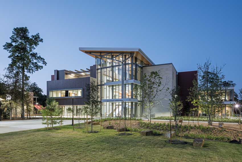 John Cooper STEM School in Houston designed by Ziegler Cooper Architects